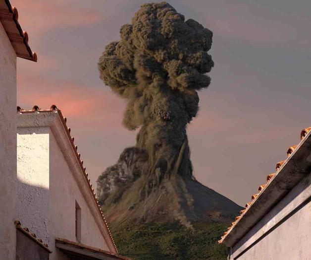 La erupción del Vesubio fue en octubre La erupción del Vesubio fue en octubre