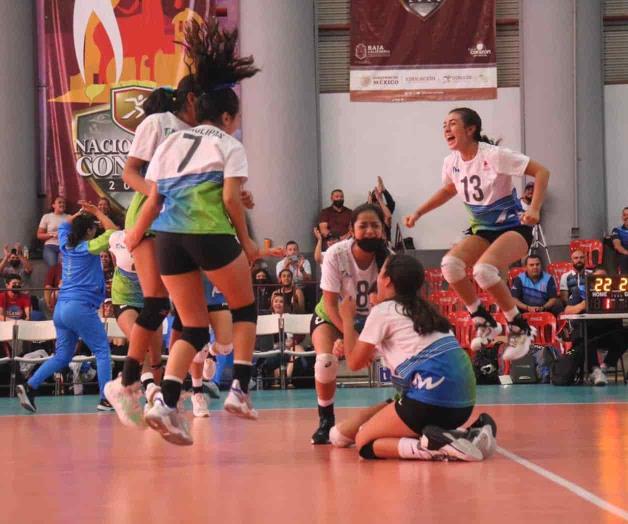 Conquista Tamaulipas oro en voleibol