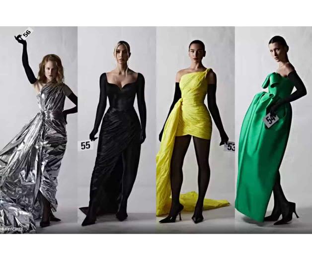 Desfilan para Balenciaga Desfilan para Balenciaga