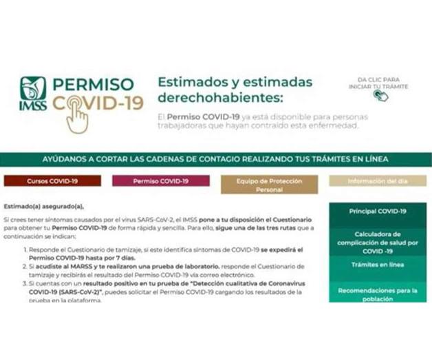 Activa IMSS incapacidad por Covid