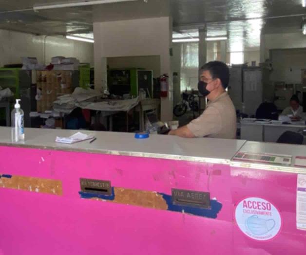 Deterioro en oficina postal