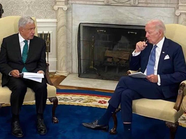 Se reúnen AMLO y Joe Biden en la Casa Blanca Se reúnen AMLO y Joe Biden en la Casa Blanca