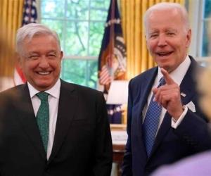 AMLO urge plan migratorio atrevido y Biden pide paciencia