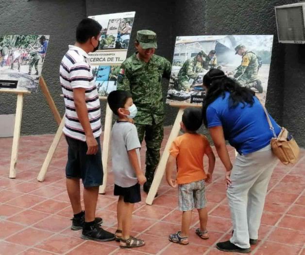 Llevan exposición fotográfica a Miguel Alemán