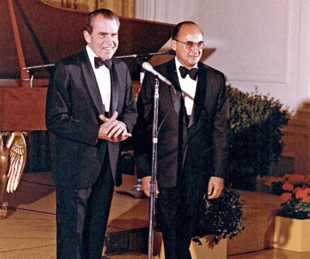 Nixon y Echeverría, almas afines Nixon y Echeverría, almas afines