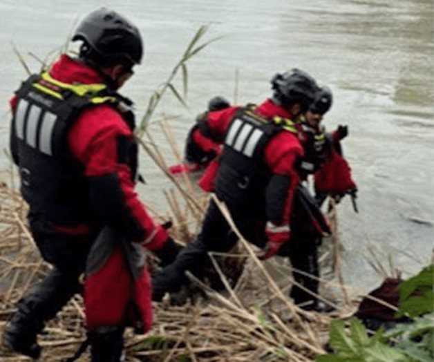 Mexicano a punto de morir ahogado en el río