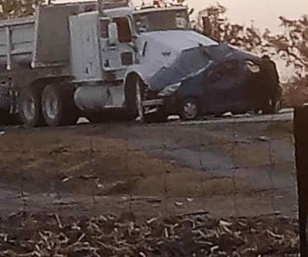 Se lo lleva camión en carretera a Matamoros