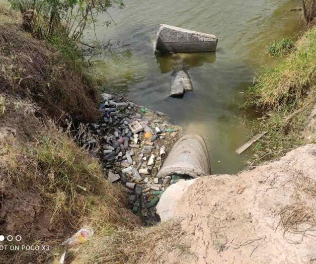 Arrastran canales pura basura