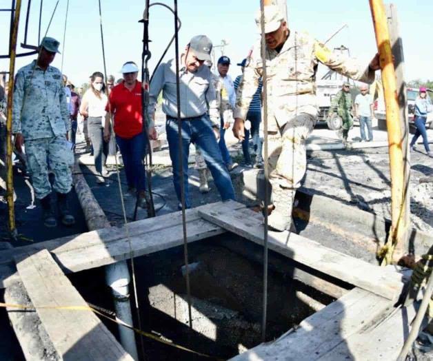 Sube nivel de agua en mina; buscan introducir bombas