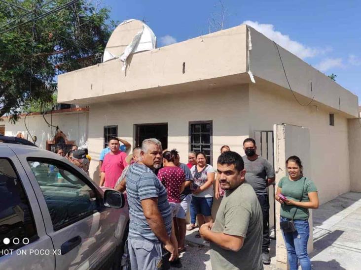 Manifiestan vecinos fraude en contratos Manifiestan vecinos fraude en contratos