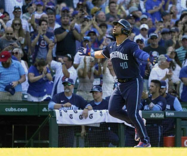 Jonrón de Contreras da triunfo a Chicago