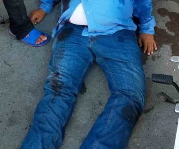 Saca balazo en riña de cantina Saca balazo en riña de cantina