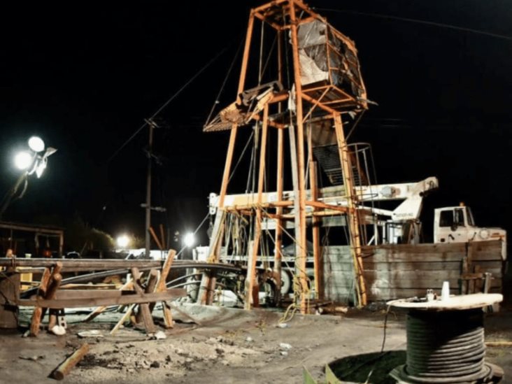 Material sólido en pozos impide el rescate de los 10 mineros en Sabinas, Coahuila Material sólido en pozos impide el rescate de los 10 mineros en Sabinas, Coahuila