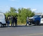 Encuentran el cuerpo de una persona embolsado a un costado del Viaducto Reynosa a la altura de la entrada al ejido Las Anacuas