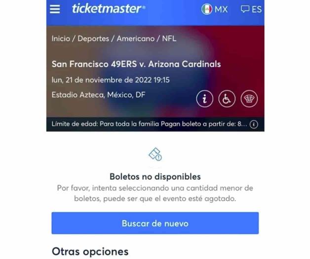Boletos para juego de NFL en México se agotan en preventa