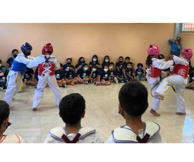 Realizan muestra de Tae Kwon Do