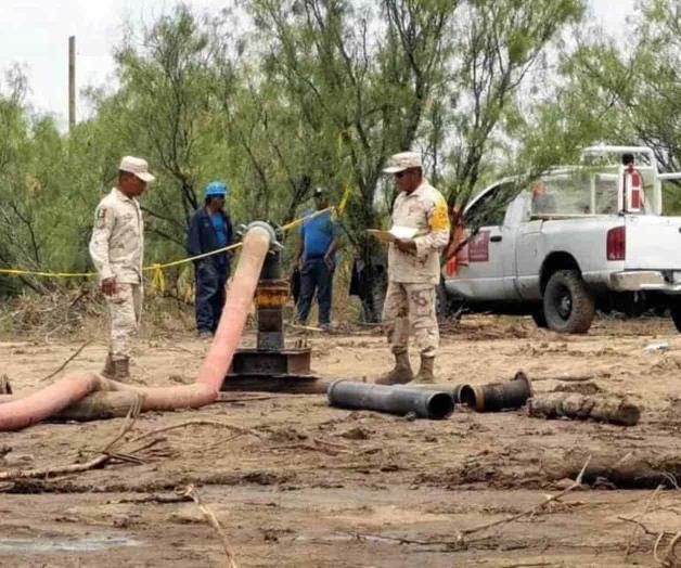 Identifican posible punto de ingreso de agua a la mina