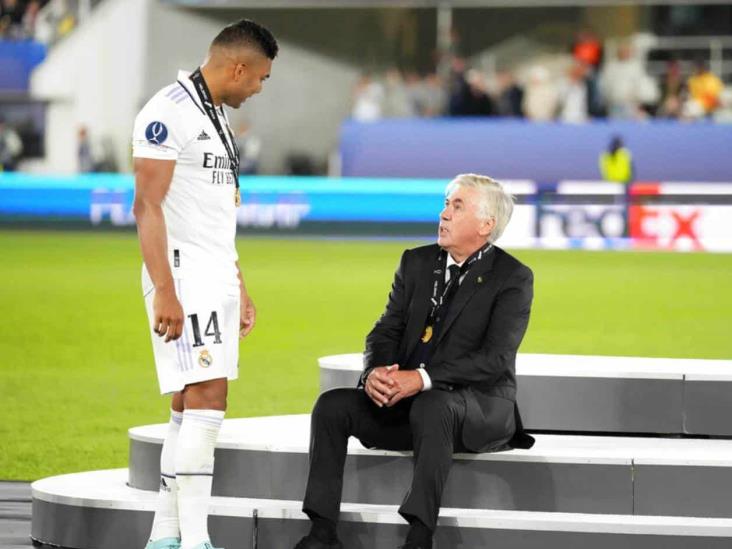Ancelotti: Casemiro quiere dejar el Real Madrid Ancelotti: Casemiro quiere dejar el Real Madrid