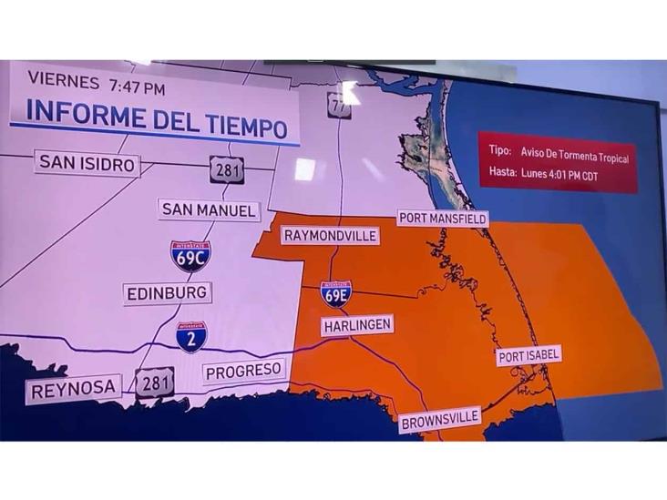 Alerta ciclónica en Texas Alerta ciclónica en Texas