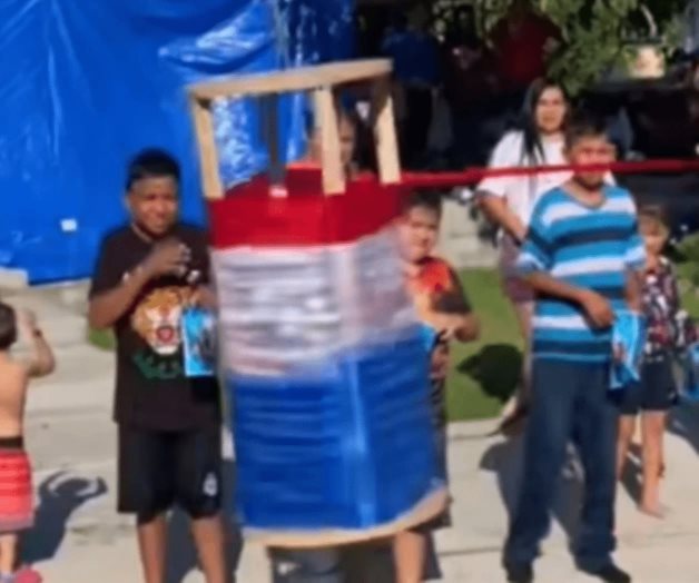 La nueva forma de romper una piñata divide a TikTok (VIDEO)