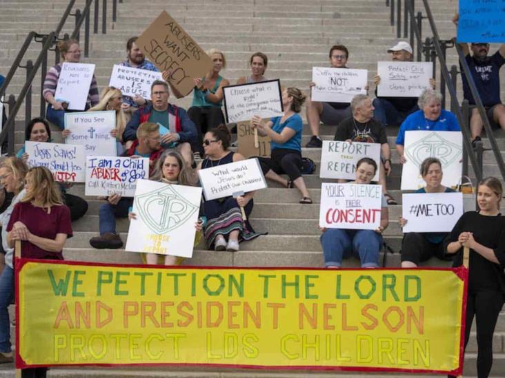Protestan por abusos sexuales en la Iglesia Protestan por abusos sexuales en la Iglesia