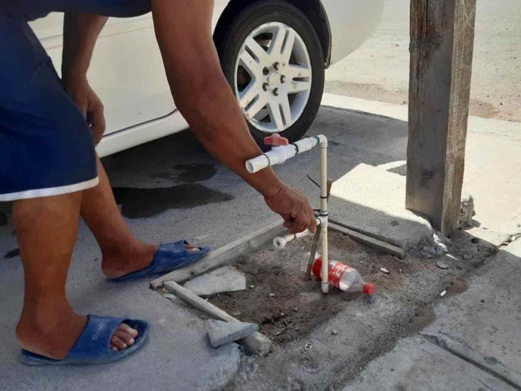 Sufren suplicio por agua Sufren suplicio por agua
