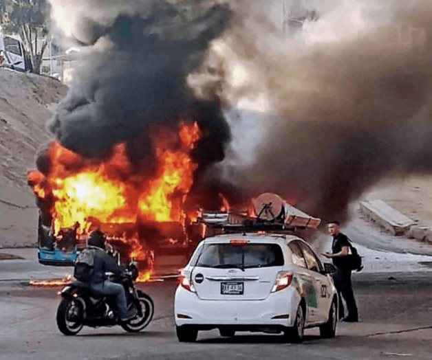 Así ardió Baja California