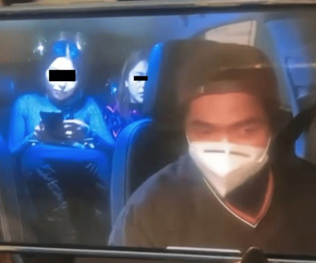 Chofer de DiDi acusado de abuso sexual demuestra en video que fue agredido por pasajera