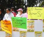Van con Alcocer por desabasto de medicinas; no hay acuerdo