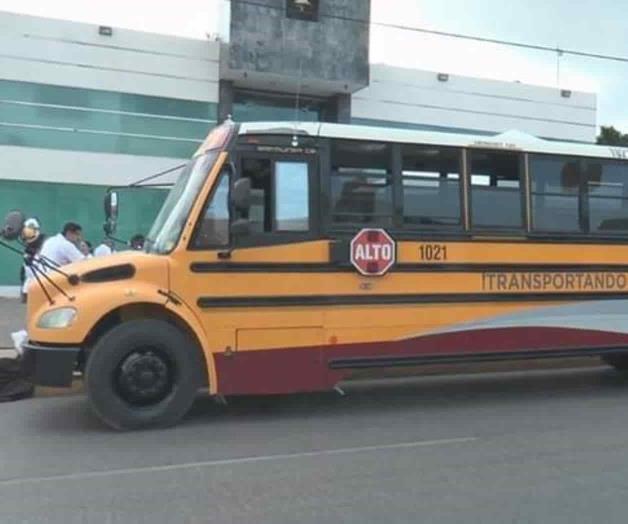 Reactivarán en Madero transporte escolar gratuito