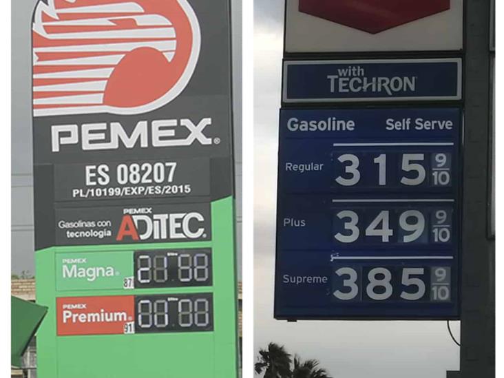 Gasolina es más barata en el Valle Gasolina es más barata en el Valle