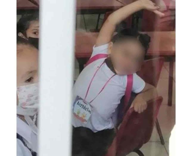 Niña se cambia el nombre de Valentina a Naydelin en su primer día de clases