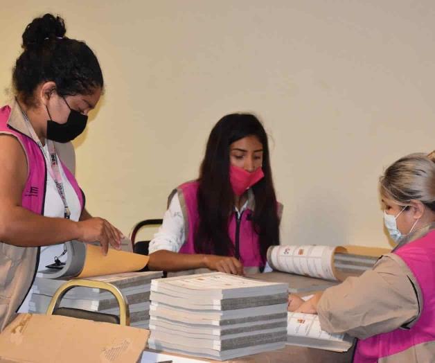 Alistan el envío de boletas electorales
