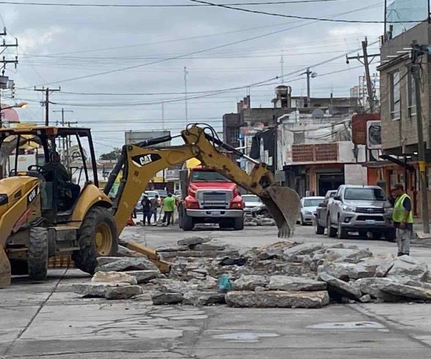 Manos a la obra;rehabilitan caídos