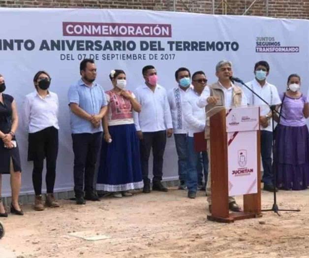 Exigen reconstrucción a 5 años  de sismo en Oaxaca