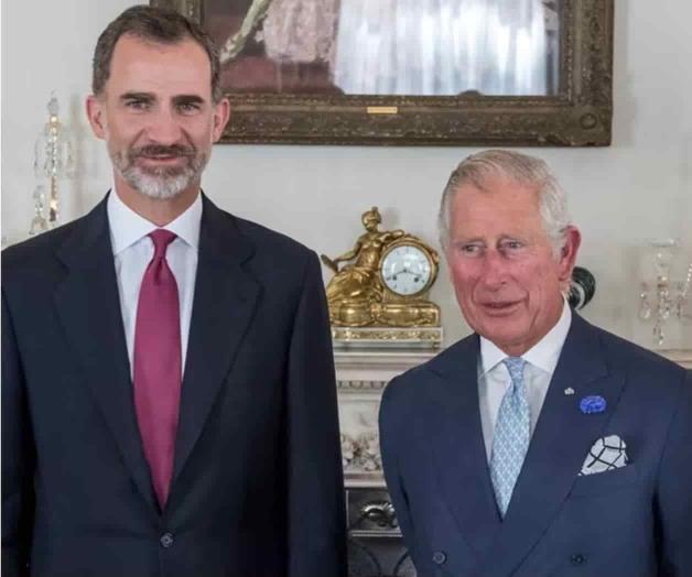 Envía Rey Felipe, afectuoso mensaje al príncipe Carlos