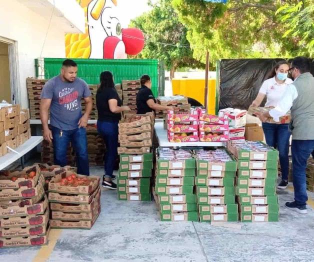 Llega remesa de alimentos para familias vulnerables Llega remesa de alimentos para familias vulnerables