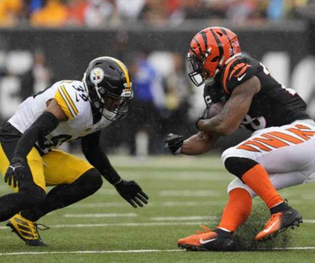 Steelers sorprenden a Bengals pero pierden a Watt