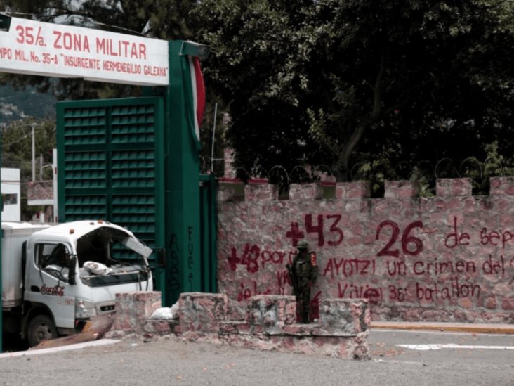 Normalistas atacan la 35 Zona Militar en Chilpancingo; padres de los 43 exigen justicia Normalistas atacan la 35 Zona Militar en Chilpancingo; padres de los 43 exigen justicia