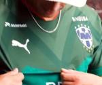 Así es el nuevo jersey verde  de Rayados 