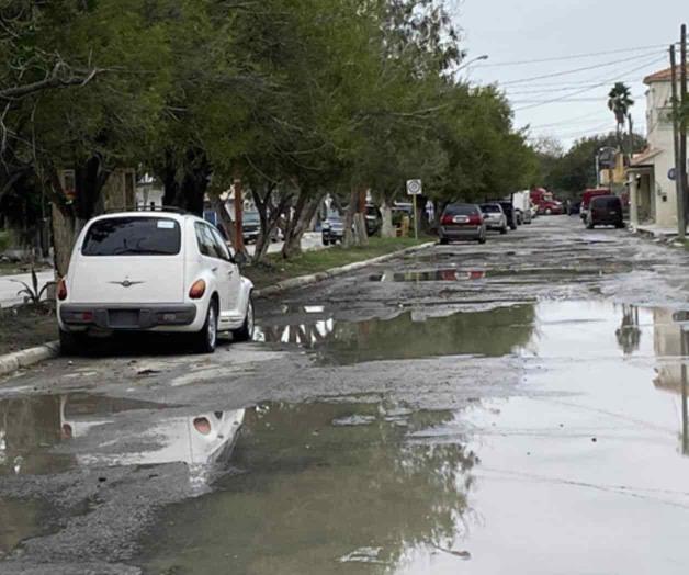 Destrozadas las calles por lluvias Destrozadas las calles por lluvias