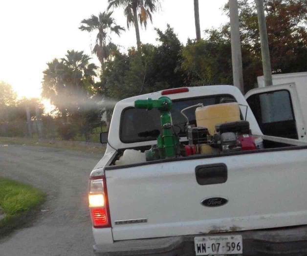 Inician fumigación contra el dengue