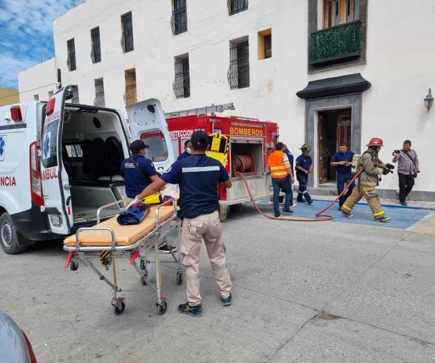 Conmemora PC día con simulacro de incendio
