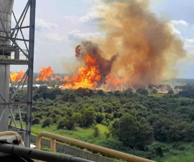 Explota ducto de Pemex en Tabasco 