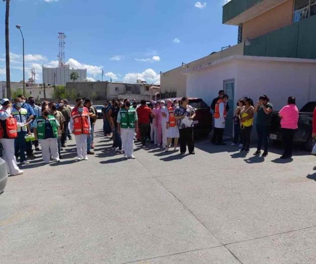 Participa IMSS en simulacro nacional