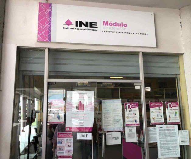 Sin cita trámite ante el INE por falta de gente Sin cita trámite ante el INE por falta de gente