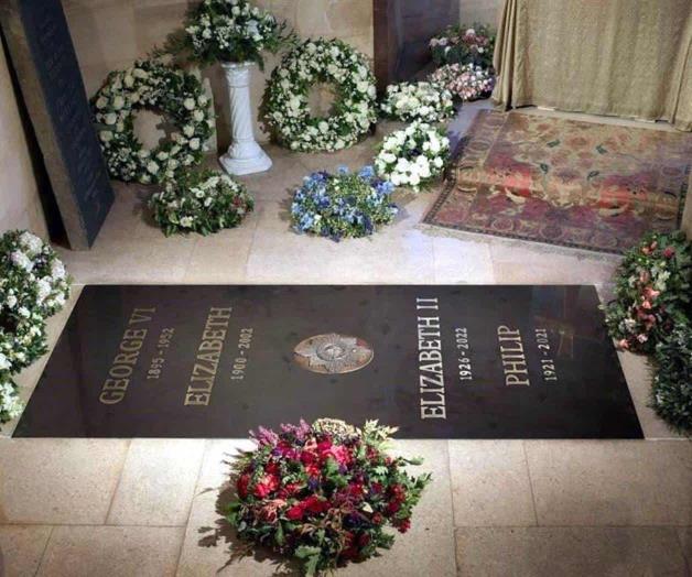 Buckingham muestra tumba  de Isabel II