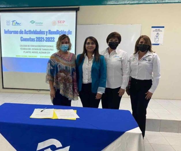 Presentan informe anual del Conalep Presentan informe anual del Conalep