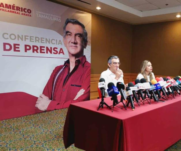 Presenta Américo Villarreal a su Gabinete
