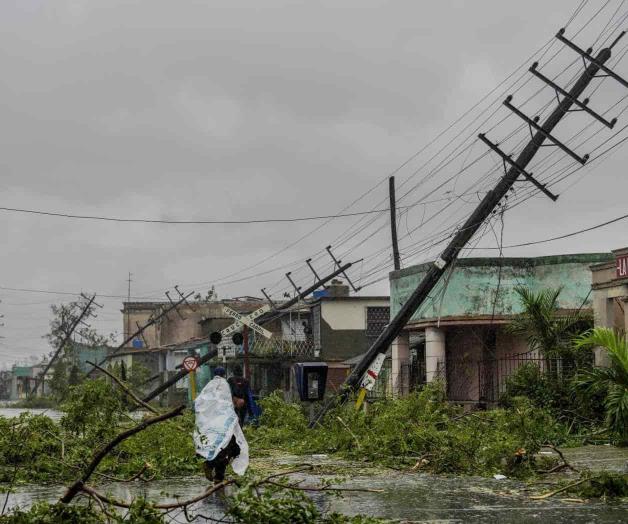 Se queda Cuba sin luz tras paso de Ian Se queda Cuba sin luz tras paso de Ian